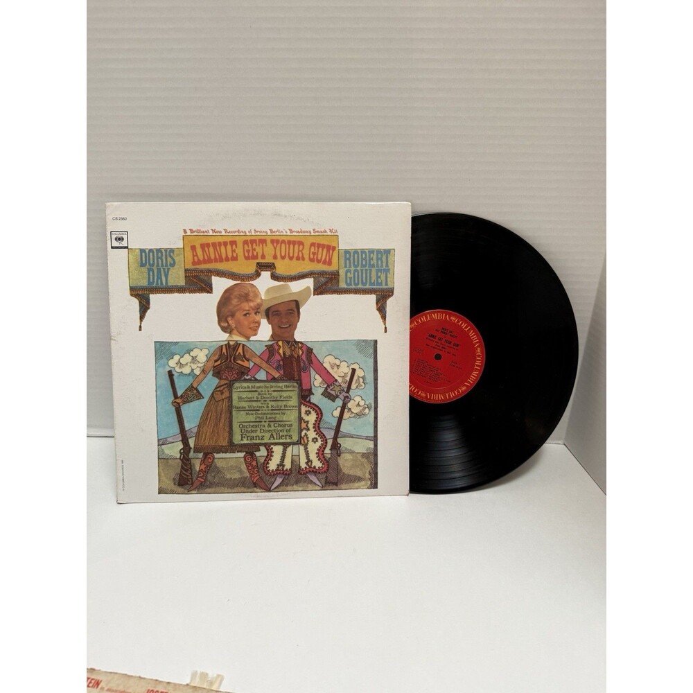Annie Get Your Gun LP Doris Day Soundtrack Broadway Musical Record VG Condition